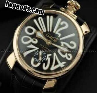 洗練されたガガミラノ　ホワイト インデックス　清潔感に溢れる腕時計. www.iwgoods.com