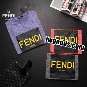 2022春夏 FENDI フェンディ 多色 半袖Tシャツ 絶大な人気を誇る www.iwgoods.com