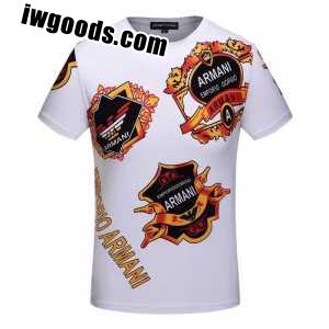 ARMANI アルマーニ 人気通販 17春夏 超激得安い 半袖Tシャツ 2色可選 www.iwgoods.com