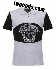 半袖Tシャツ 2色可選 2018 抜群な存在感 ヴェルサーチ VERSACE www.iwgoods.com
