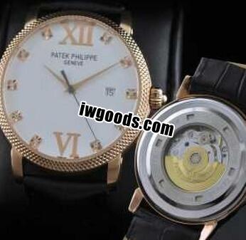 貴重なPATEK PHILIPPEパテックフィリップ時計 メンズ　腕時計皮革ベルト www.iwgoods.com