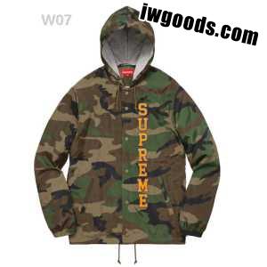 S9902款 Supreme 17ss Vertical Logo Hooded Coaches Jacket ウインドブレーカー男女兼用 スタイリッシュ多色可選 www.iwgoods.com