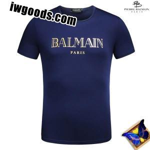 多色 細身のシルエット 数量限定新品 2022春夏 BALMAIN バルマン 半袖Tシャツ www.iwgoods.com