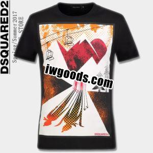 目を引く DSQUARED2 ディースクエアード 2022春夏 多色 半袖Tシャツ 乾きやすい www.iwgoods.com