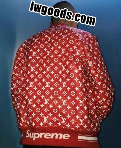 17ss シンプルなデザイン 満足できるコート Louis Vuitton x Supreme 肌触りの気持ちい〜 www.iwgoods.com