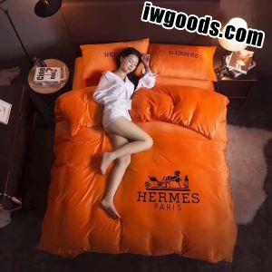 エルメス HERMES 2018新作 オリジナル 寝具セット 2色可選 4点セット www.iwgoods.com