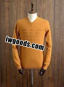 欧米韓流/雑誌  2018 ARMANI アルマーニ 人気通販  セーター 2色可選 www.iwgoods.com