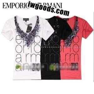 ブランド新作◆上品な輝きを放つ形◆ アルマーニ 人気通販 半袖 Tシャツ www.iwgoods.com