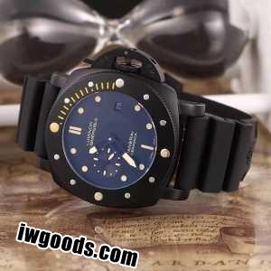 ◆モデル愛用◆  2018 パネライ  PANERAI 3針クロノグラフ 日付表示 腕時計 2色可選 www.iwgoods.com