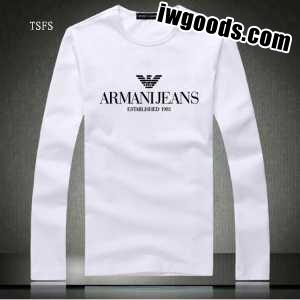 2021秋冬 目を引く アルマーニ 人気通販 ARMANI 長袖Tシャツ 多色 www.iwgoods.com