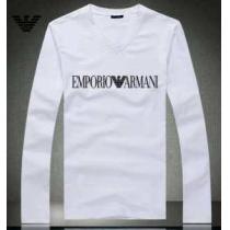 2021秋冬 ARMANI アルマーニ 人気通販 超お買い得！ Vネック 長袖 Tシ...