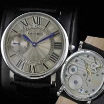 高級腕時計 半自動卷  CARTIER カルティエ 男性用腕時計 メードインジャパンクオーツ 2針  44mm  メンズ腕時計