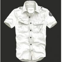 快適　アバクロンビー&フィッチ偽物メンズ ボタンダウンシャツ 半袖