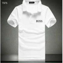 カッコイイ　希少 2021春夏 HUGO BOSS ヒューゴボス 偽ブランド　半袖ポロシャツ 2色可選