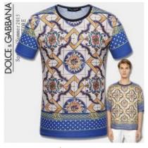 高級感がある2021春夏 大特価 Dolce&Gabbana ドルチェ＆ガッバーナ 半袖Tシャツ 2色可選