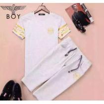 高級感演出 2019 BOY LONDON ボーイロンドン 半袖Tシャツ 上下セット 2色可選