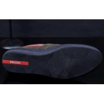 安定性・クッション性・軽量性に優れた 2022 PRADA プラダ ハイトップ靴 2色可選
