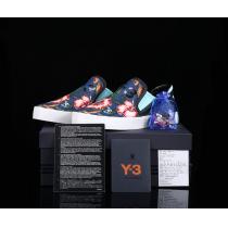 2019 Y-3 by Yohji Yamamoto Graphic Laver Slip-On スニーカー  フラット靴 足馴染みのいい スニーカー