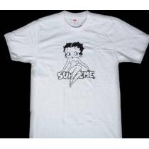 カジュアルなスタイル　シュプリーム ベティブープ　大活躍　Ｔシャツ　ホワイト.