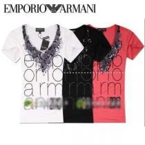ブランド新作◆上品な輝きを放つ形◆ アルマーニ 人気通販 半袖 Tシャツ