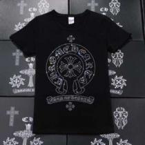 スゴイ人気再入荷 2021春夏 クロムハーツ CHROME HEARTS 半袖Tシャツ 男女兼用 2色可選