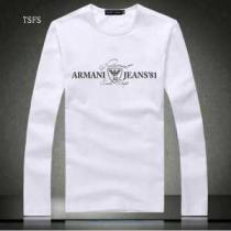 高品質 2021秋冬 アルマーニ 人気通販 ARMANI 長袖Tシャツ 2色可選