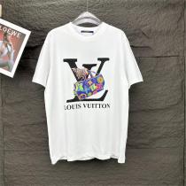 ルイヴィトンLOUIS VUITTON半袖Tシャツ【ユニセックス】スーパー コピー 通販カジュアルに着こなしスタイルアップ効果