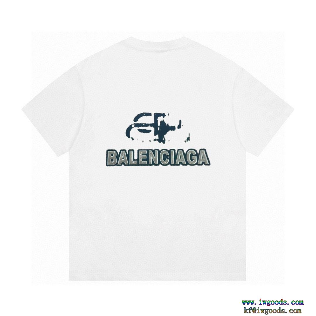 バレンシアガBALENCIAGAお気に入りの1枚完売必須半袖Tシャツ偽物 ブランド 激安