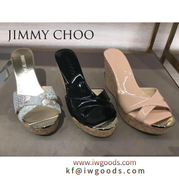 SALE!!【JIMMY CHOO 激安スーパーコピー】PANDORA♪ウェッジサンダル♪3カラー♪ iwgoods.com:oe78nz