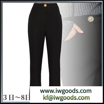 関税込◆ high-rise cropped trousers iwgoods.com:ul8qon-3