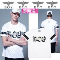 BOY LONDON ブランド コピー(ボーイロンドン スーパーコピー)STOCK SALES LOGO 半袖Tシャツ iwgoods.com:6flhyb