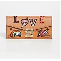 関税無★MCM コピー品★Patricia Love Patch Flap Wallet On a Chain iwgoods.com:rw7akq