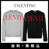 ■VALENTINO コピー商品 通販 新作 ■ロゴプリント スウェットシャツ／２色...