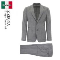 Z Zegna 偽物 ブランド 販売　Flannel Suit iwgoods.co...