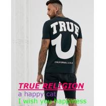 True Religion　チェストとバックロゴクルーネックTシャツ iwgoods.com:2hx3xx