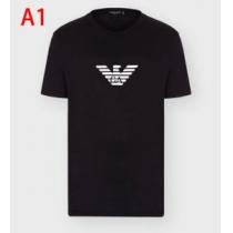 2020年春夏トレンドはこれ！ARMANI Tシャツ メンズ ソフト アルマーニ 通販 多色可選 コピー ロゴ入り カジュアル 日常 格安 iwgoods.com OXnCWz-1