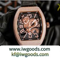 【注目ブランド】FRANCK MULLER偽物クォーツ式 時計新品フランクミュラー腕時計54X42X15mm最高品質 iwgoods.com i8vG5f
