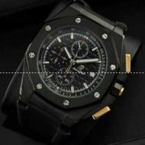 Audemars Piguetオーデマピゲ メンズ腕時計 6針クロノグラフ ブラック