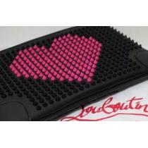 2021春夏 クリスチャンルブタン Christian Louboutin ハート型 スパイク ショルダーバッグ　斜め掛け